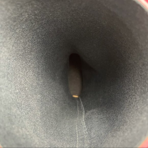 LE CHAMEAU Iris Rose Lined Rubber Boots 39 - Picture 9 of 12